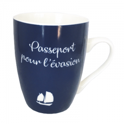 MUG PASSEPORT POUR L'ÉVASION