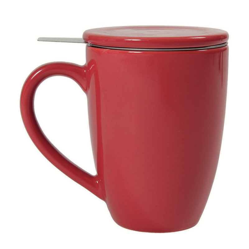 TISANIÈRE ROUGE AVEC FILTRE TISANIÈRE ROUGE AVEC FILTRE