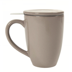 TISANIÈRE TAUPE AVEC FILTRE