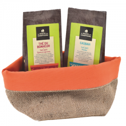 CORBEILLE EN JUTE