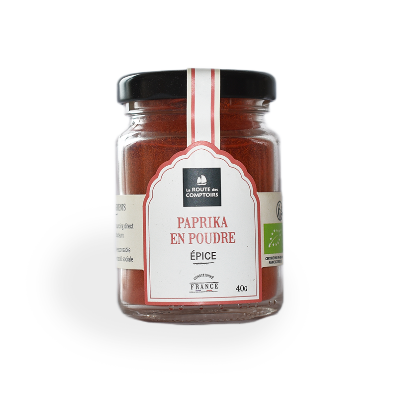 Paprika doux ASTA160 en poudre 100% Naturel Origine Espagne