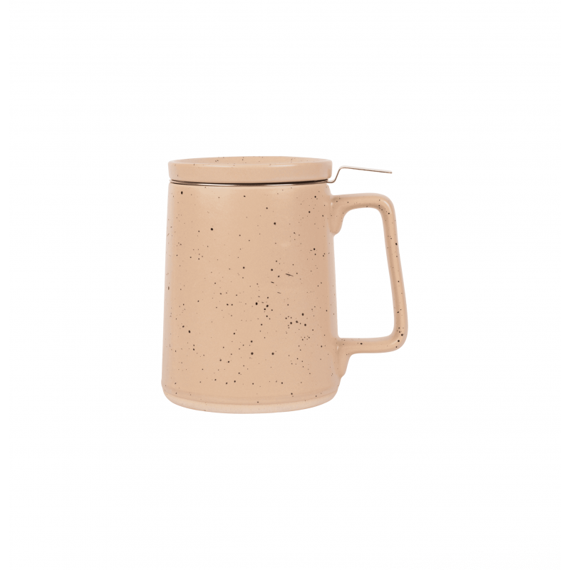 TISANIÈRE MOUCHETÉ - BEIGE