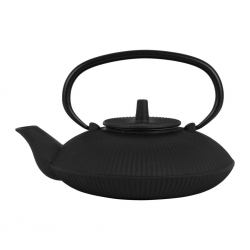 THÉIÈRE PLATE NOIR